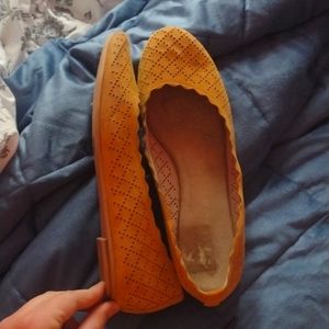 Orange Shoes